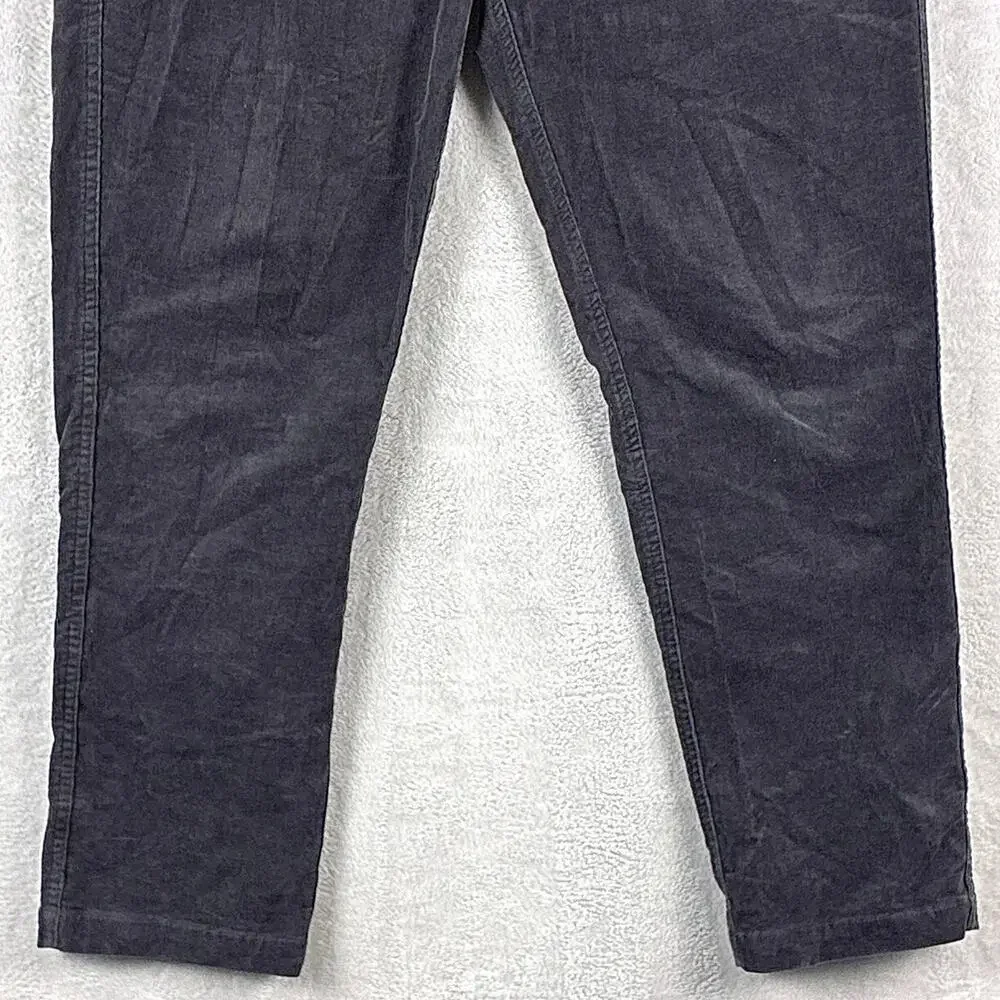 Vuori Pants Mens XL Gray Optimist Corduroy Pull On Jogger Performance Workout
